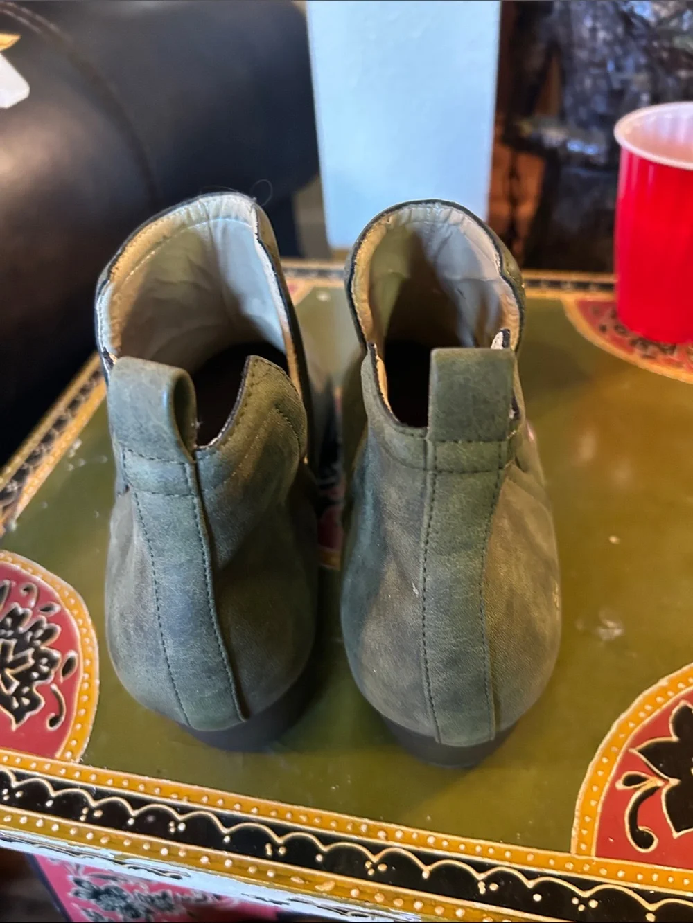 JBU olive green